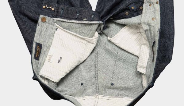 Incotex 5-Pocket Blue Division Denim-Cashmere