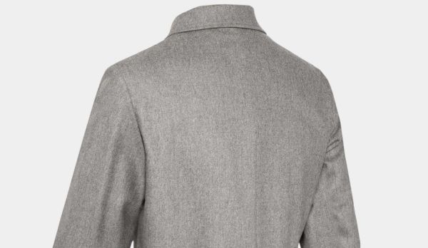 Incotex Slowear Flannel Bomber Grey