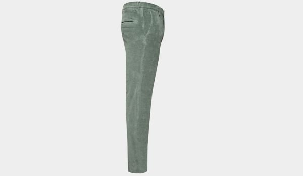 Incotex Ribcord Slacks Green