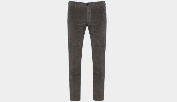 Incotex Slacks Corduroy Grey-Green