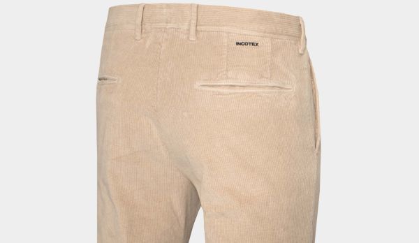 Incotex Slacks Corduroy Sand