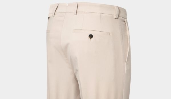 Incotex Trousers Cotton Twill Stone
