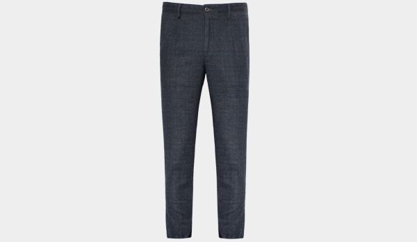 Incotex Flannel Trousers Check Grey