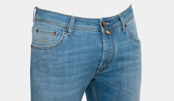 Jacob Cohen Super Stretch Denim Light Blue