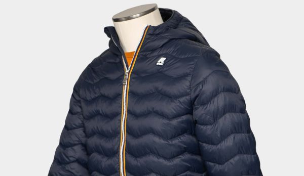 K-Way Quiltet Bomber Blue