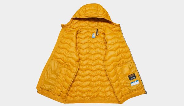 K-Way Quiltet Bomber Ochre