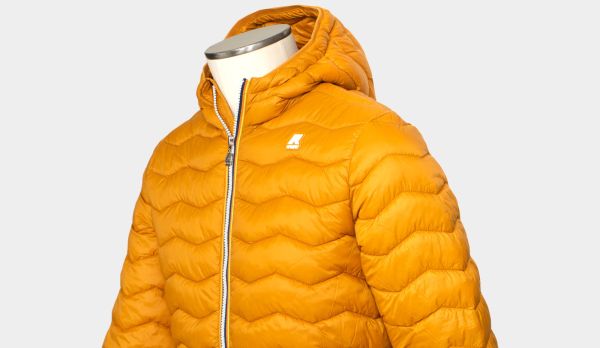 K-Way Quiltet Bomber Ochre