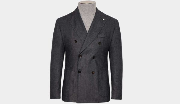 Lubiam LuBiaM Cashmere Jacket Blue-Grey