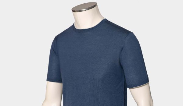 Lubiam LuBiaM Knitted Crewneck Blue