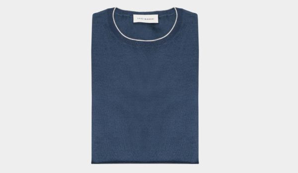 Lubiam LuBiaM Knitted Crewneck Blue