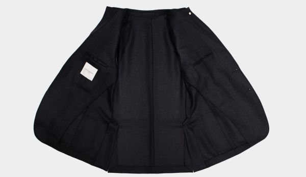 Lubiam Jacket Fantasy Weave Navy