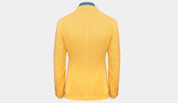 Lubiam Garment Dyed Jacket Corn