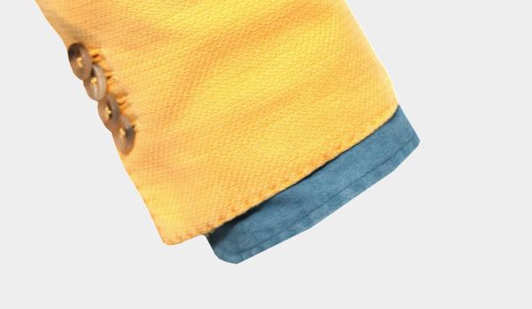 Lubiam Garment Dyed Jacket Corn