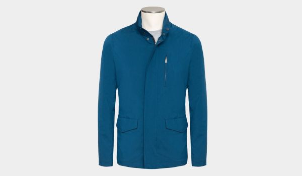 Manto Coat Freccia Bi-Stretch Blue