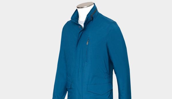 Manto Coat Freccia Bi-Stretch Blue