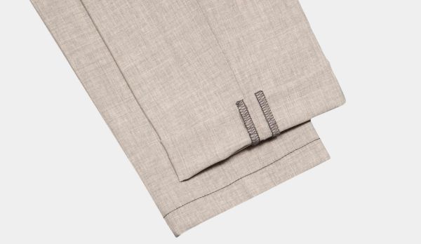 Marco Pescarolo Trousers Wool Light-Grey