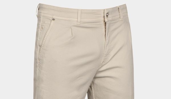 Marco Pescarolo Cotton Slacks Stone