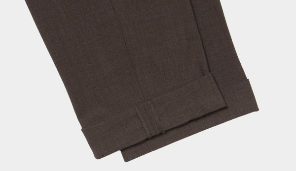 Marco Pescarolo Cargo Trousers Wool Brown
