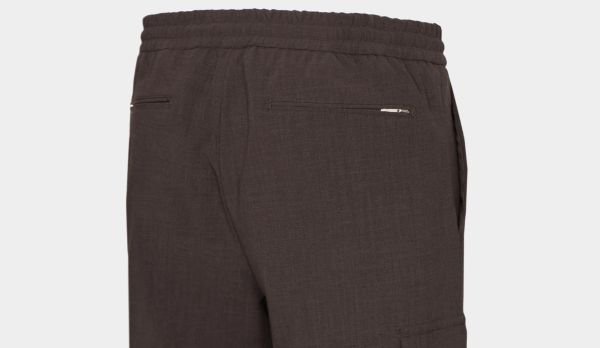 Marco Pescarolo Cargo Trousers Wool Brown