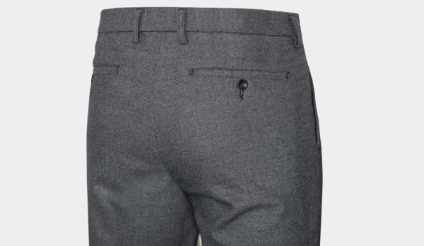 Marco Pescarolo Trousers Wool-Cashmere Grey-Blue