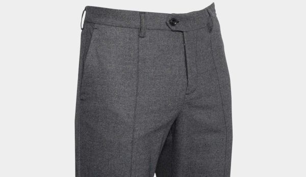 Marco Pescarolo Trousers Wool-Cashmere Grey-Blue