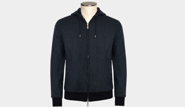 Marco Pescarolo Reversible Bomber Blue