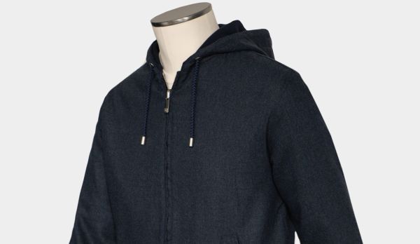 Marco Pescarolo Reversible Bomber Blue