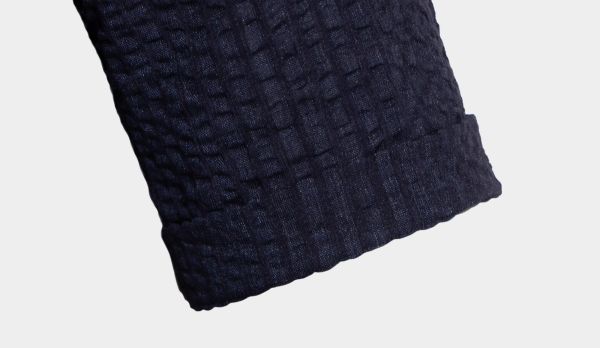 Mazzarelli Shirt Seersucker Denim