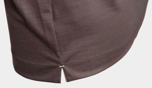 Mazzarelli T-shirt Merinos Brown