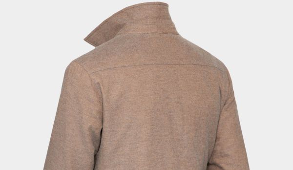 Mazzarelli Shirt Jacket Taupe