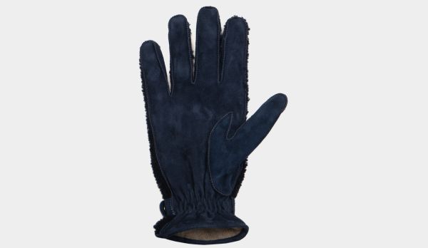 Mazzoleni Gloves 'Shearling' Blue