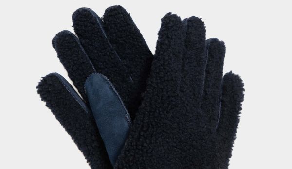 Mazzoleni Gloves 'Shearling' Blue