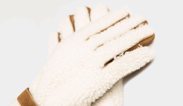 Mazzoleni Gloves 'Shearling' Cognac