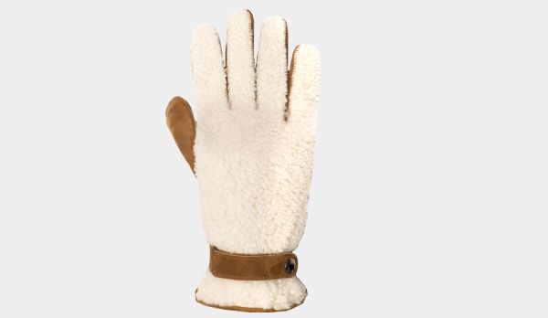 Mazzoleni Gloves 'Shearling' Cognac