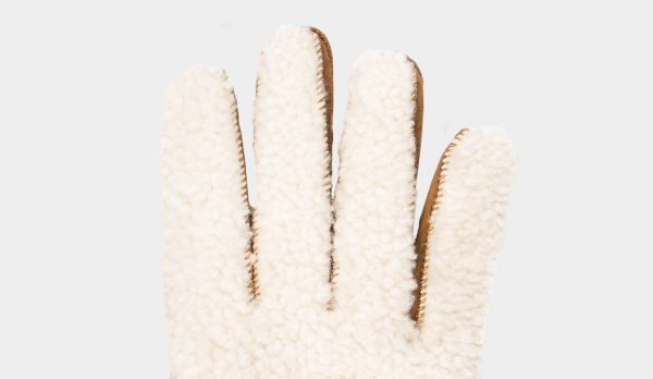 Mazzoleni Gloves 'Shearling' Cognac