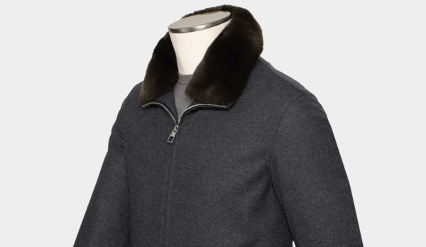 Montecore Bomber Flannel Grey