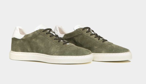 Pellettieri di Parma Sneaker Suede Olive