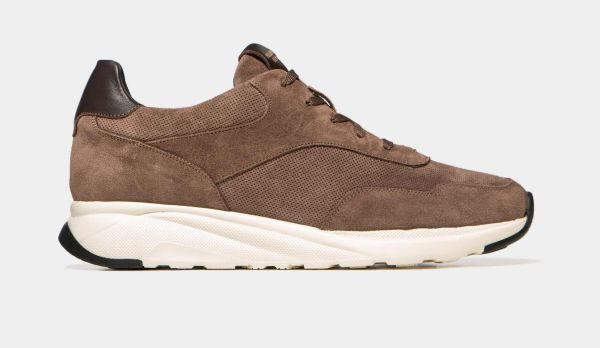 Pellettieri di Parma Suede Sneaker Brown