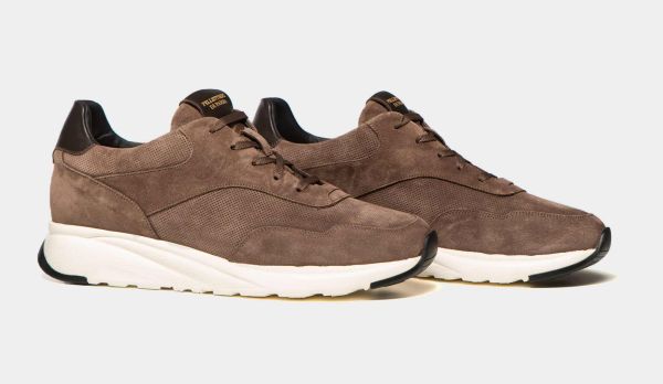 Pellettieri di Parma Suede Sneaker Brown