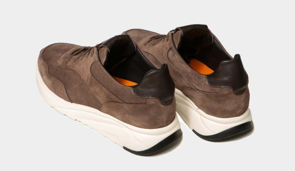 Pellettieri di Parma Suede Sneaker Brown