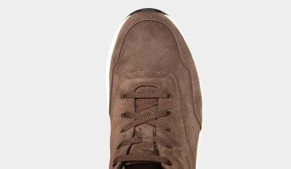 Pellettieri di Parma Suede Sneaker Brown