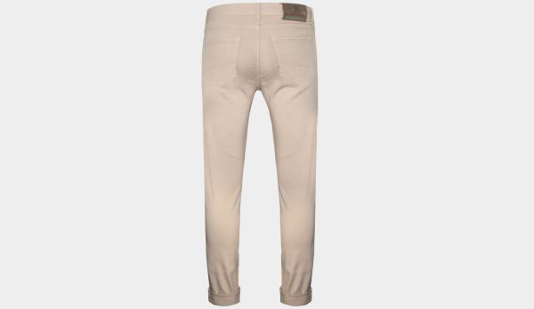 Richard J Brown Jeans Cotton-Linen Beige