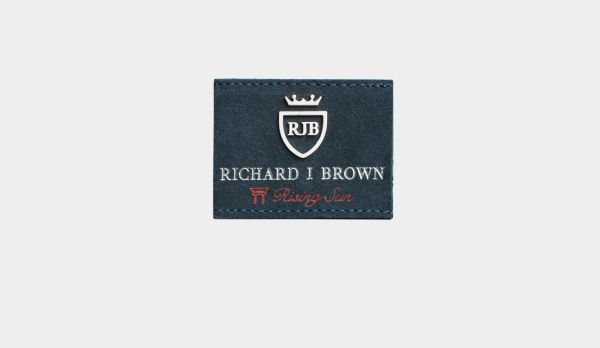 Richard J Brown Jeans 'Rising Sun' Blue