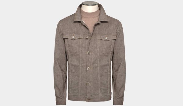 Richard J Brown Jeans Jacket Brown