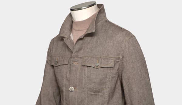 Richard J Brown Jeans Jacket Brown