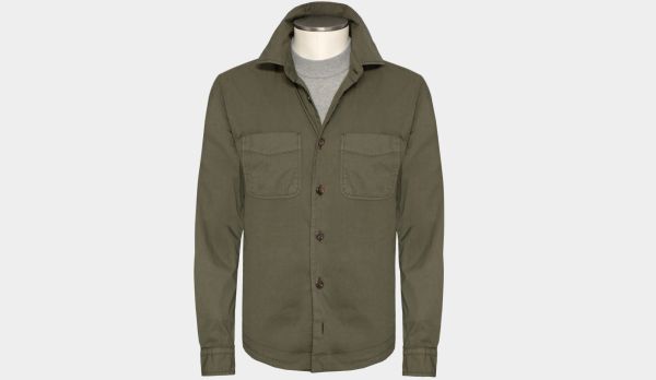 Richard J Brown Shirt-Jacket Green