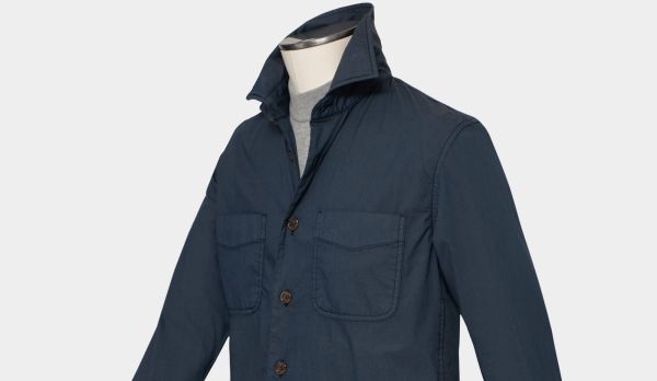 Richard J Brown Shirt-Jacket Blue