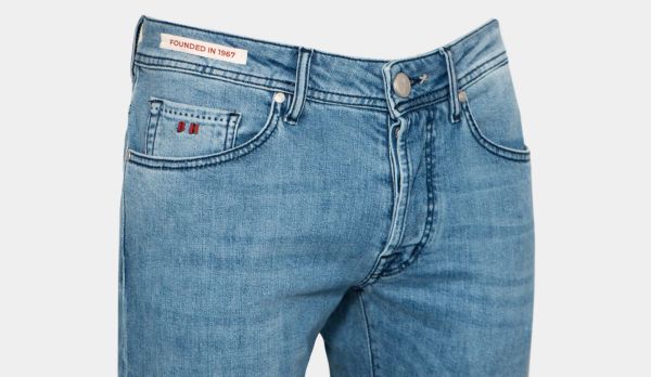 Tramarossa 5-Pocket Leonardo Denim