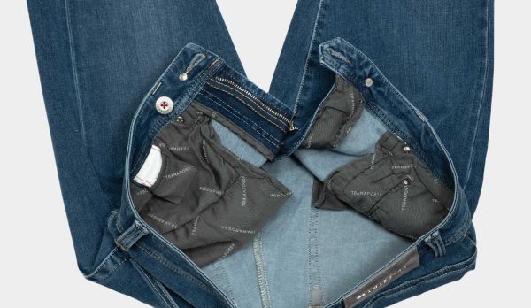 Tramarossa 5-Pocket Super-Stretch Blue
