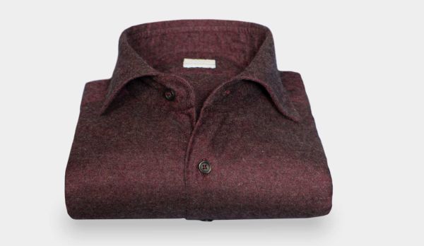 Xacus Shirt Cashco Burgundy